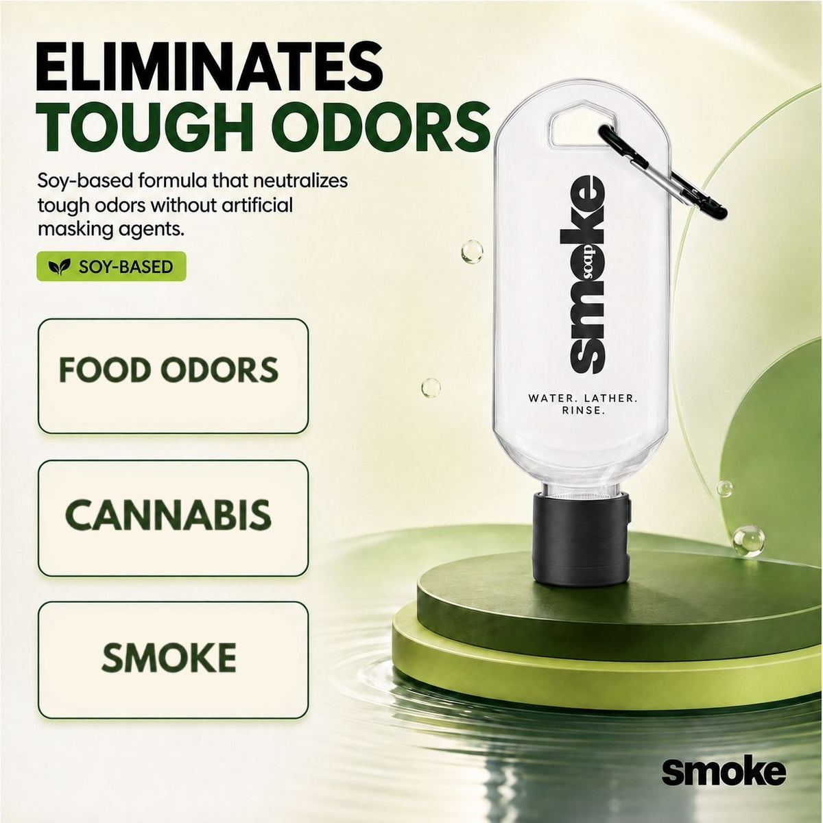 30mL To-Go Keychain Bottle (Refillable)