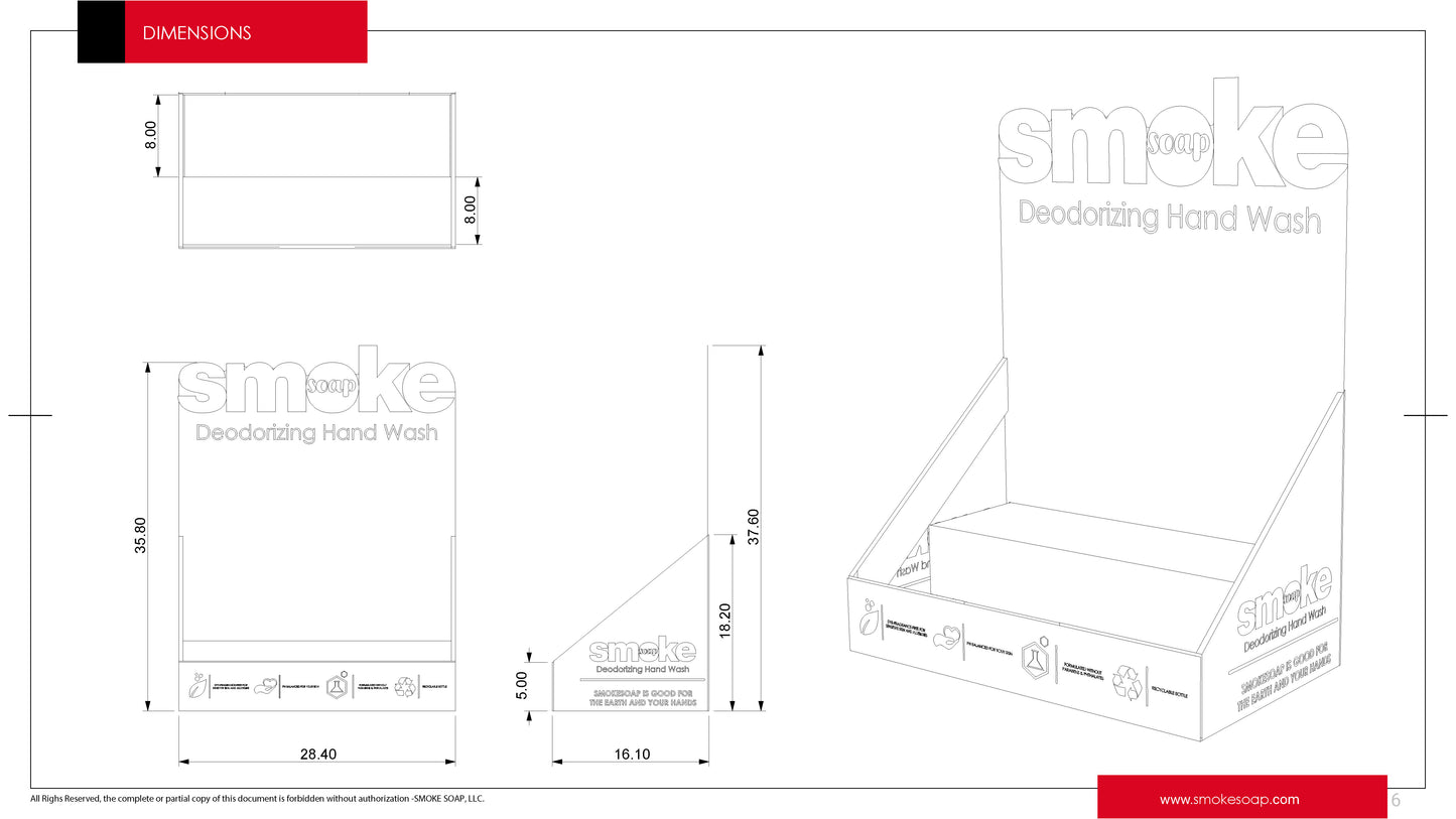 DISPLAY-CC8B- 300mL and 500mL (FREE with Carton Purchase)