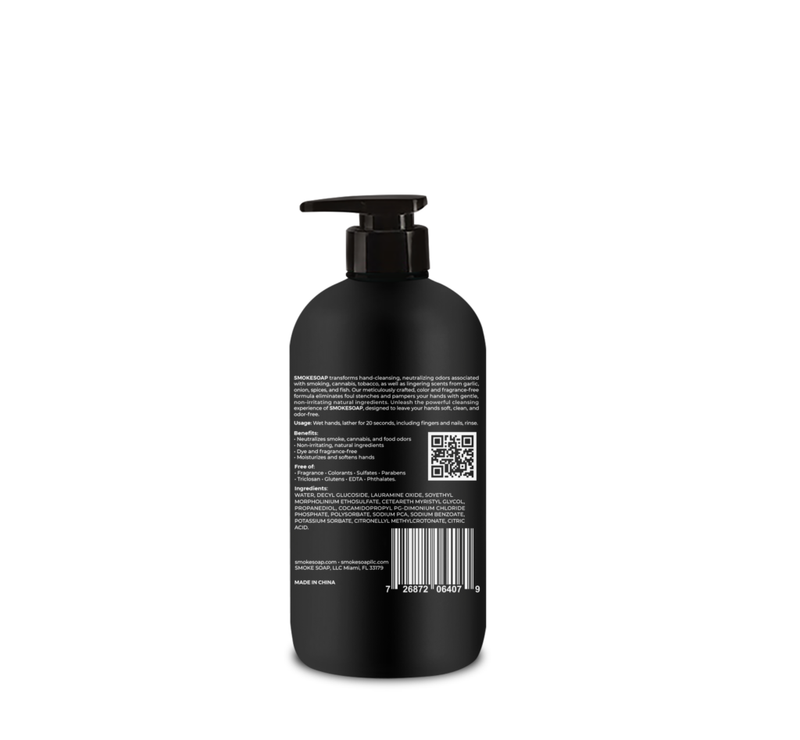 500mL SMOKE SOAP Liquid Deodorizing Hand Wash